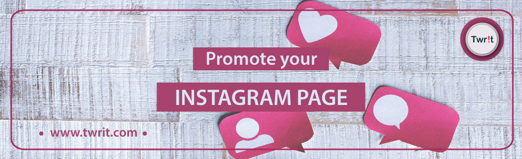 Promote your Instagram page