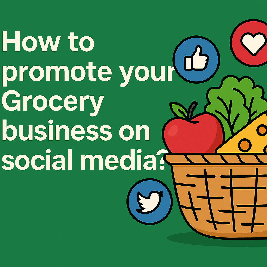 How to promote your Grocery business on social media