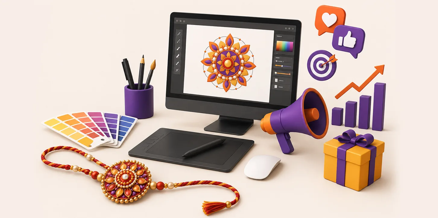 Celebrate Rakshabandhan: Graphic Design & Marketing Strategies
