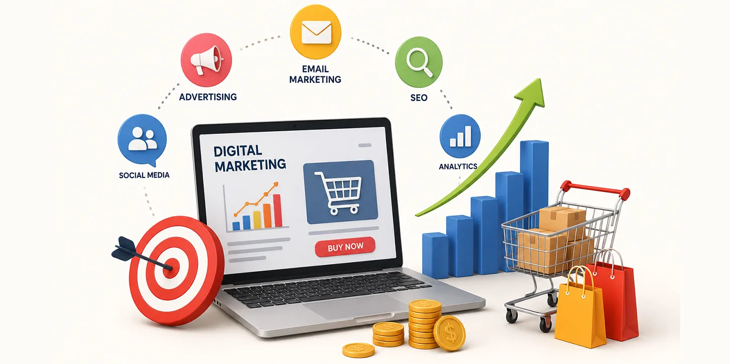 Increase sales using Digital Marketing
