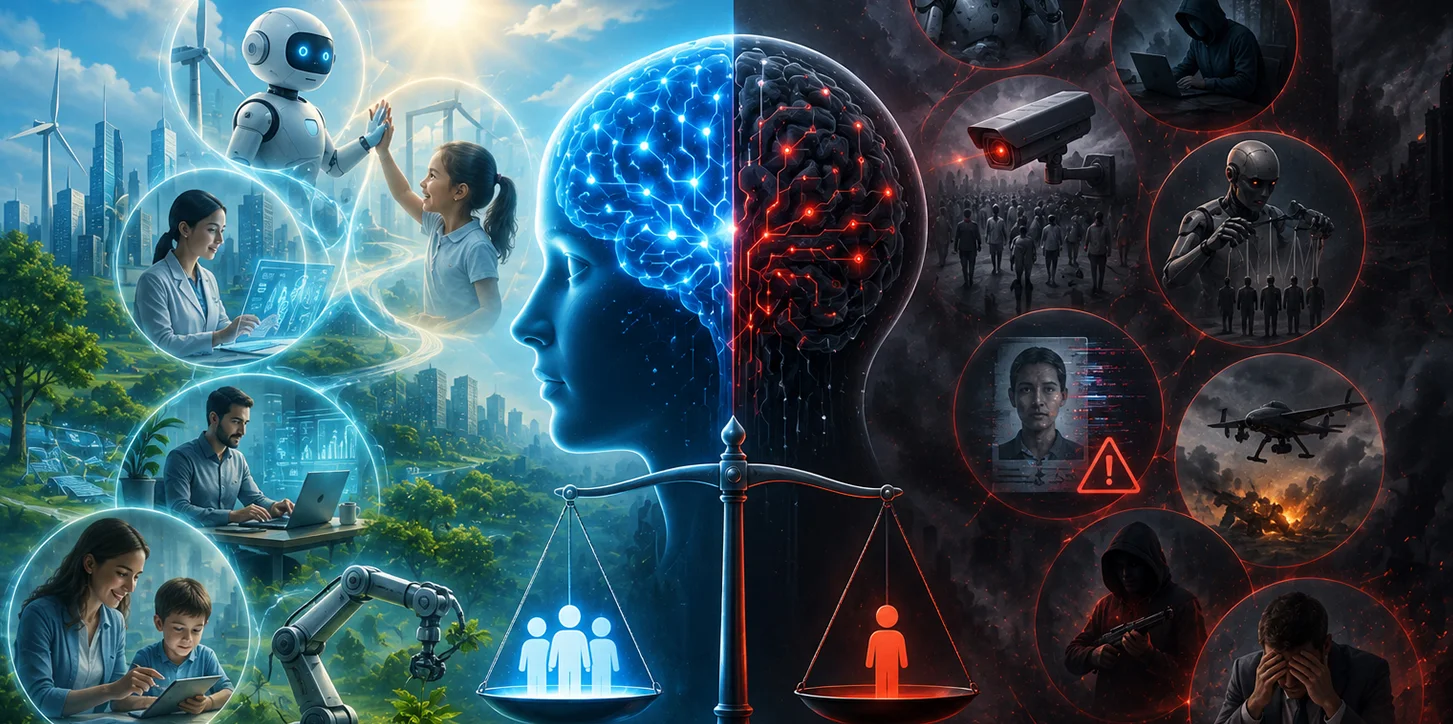 What are the benefits & risks of Artificial Intelligence